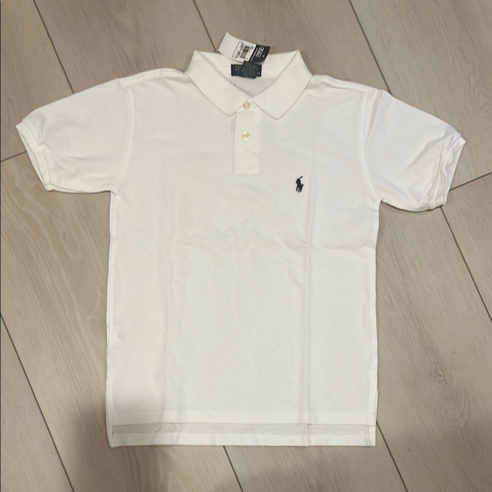 Polo by Ralph Lauren White Polo Shirt Classic Cotton Design